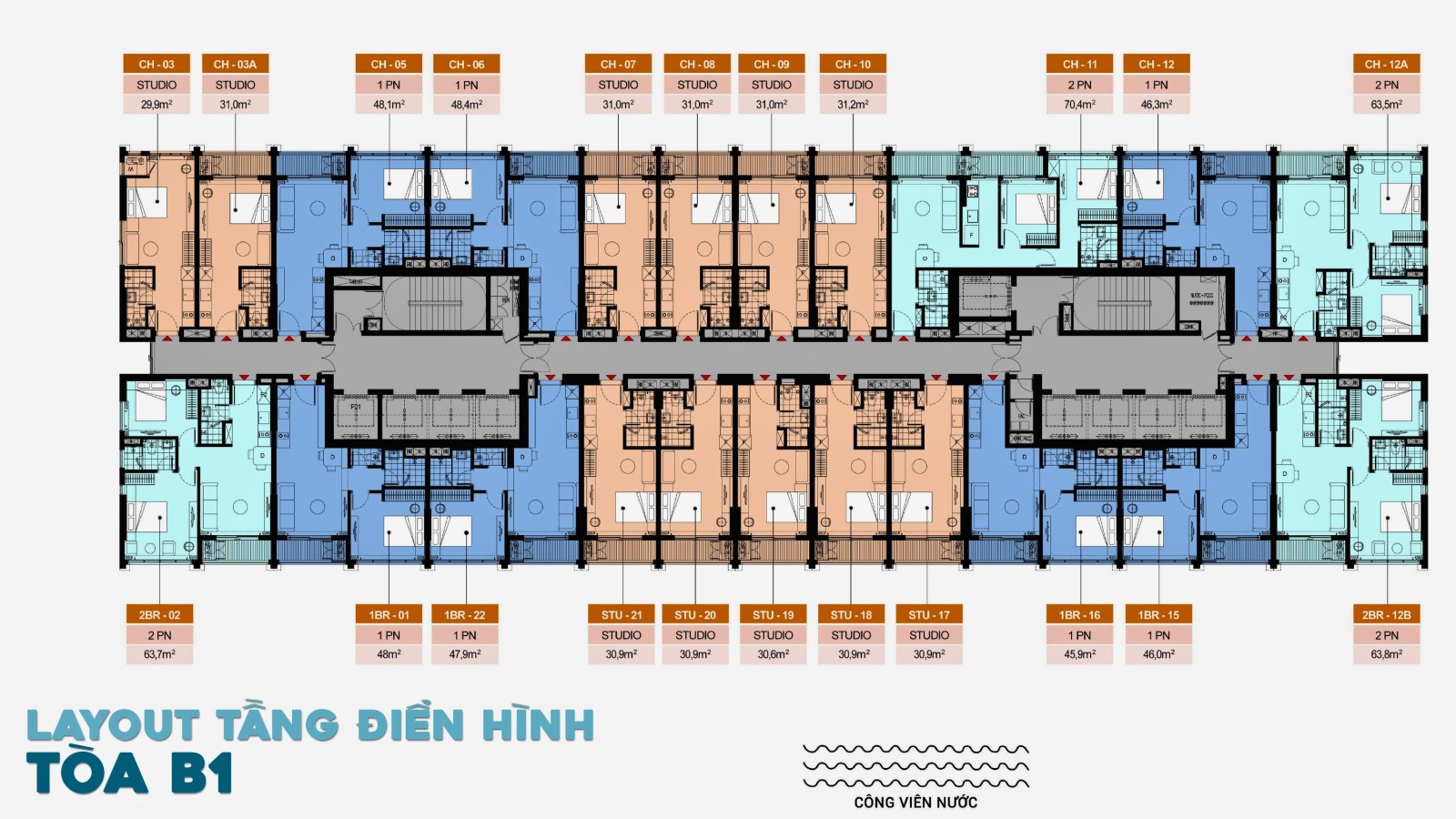 Layout Blanca City_tòa B1
