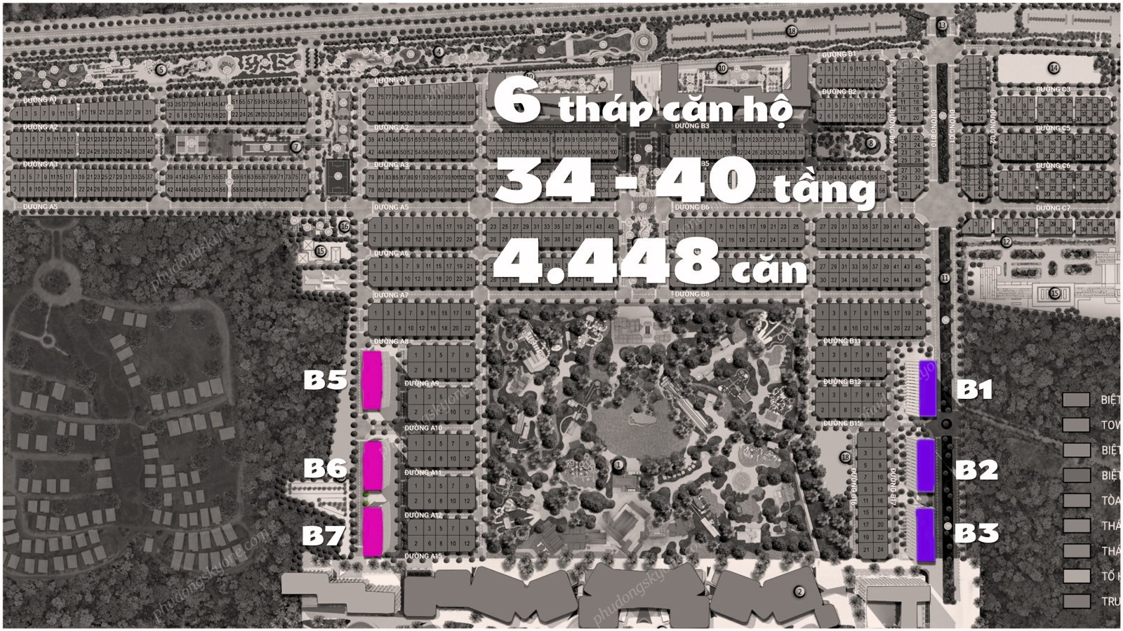 Mặt Bằng Căn Hộ Blanca City