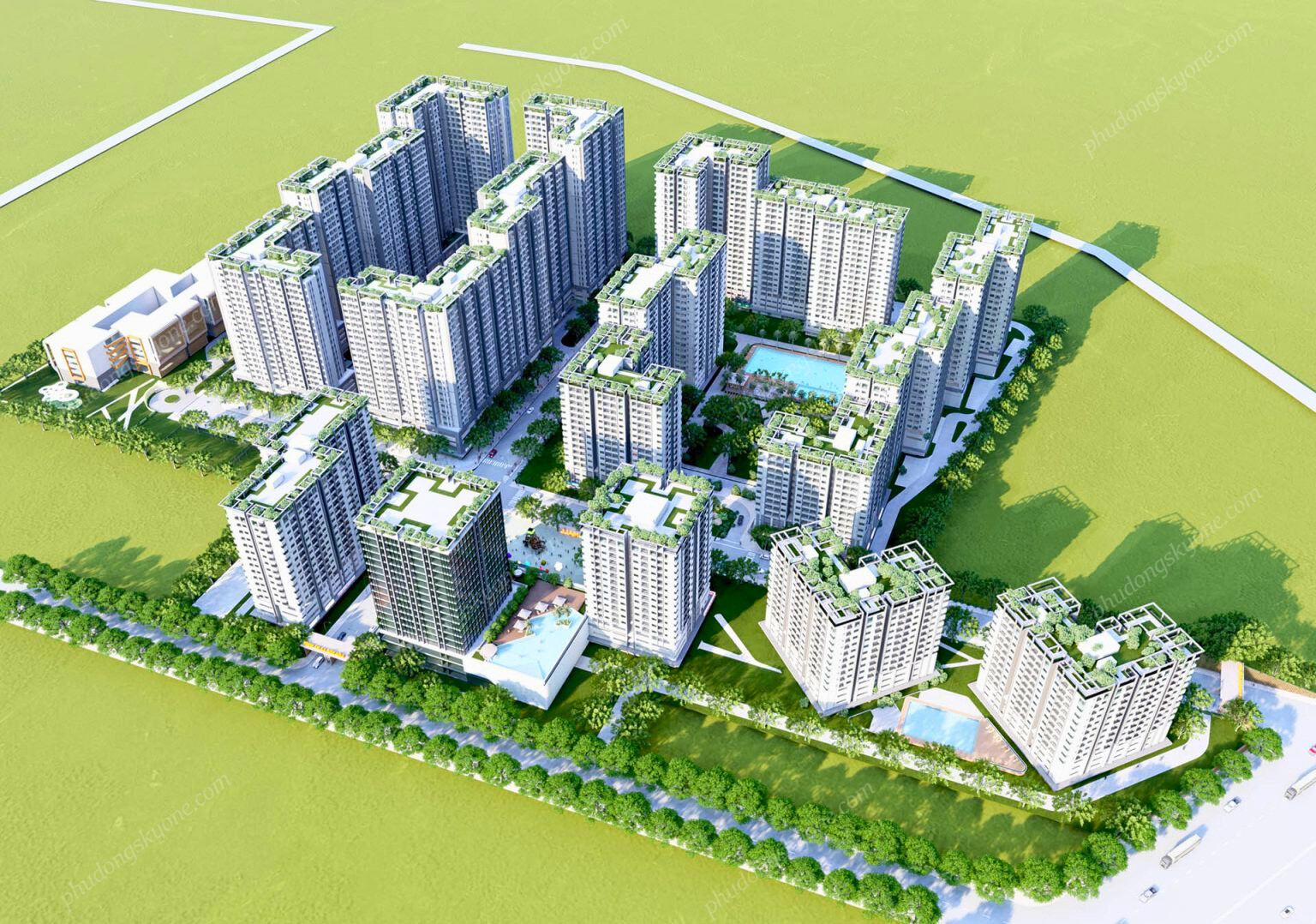 Phối Cảnh The Win City