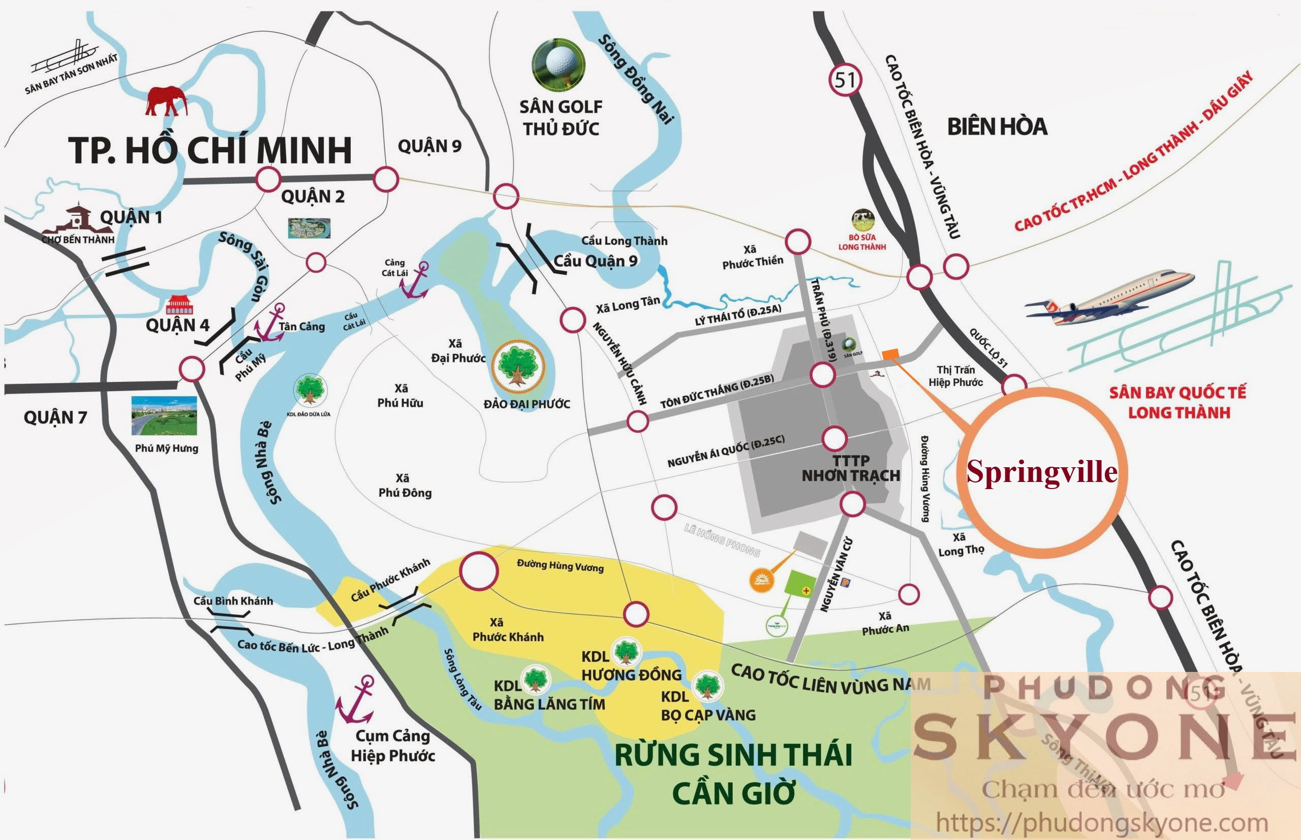 Springville Có Vị Trí đẩy Mạnh địa Thế