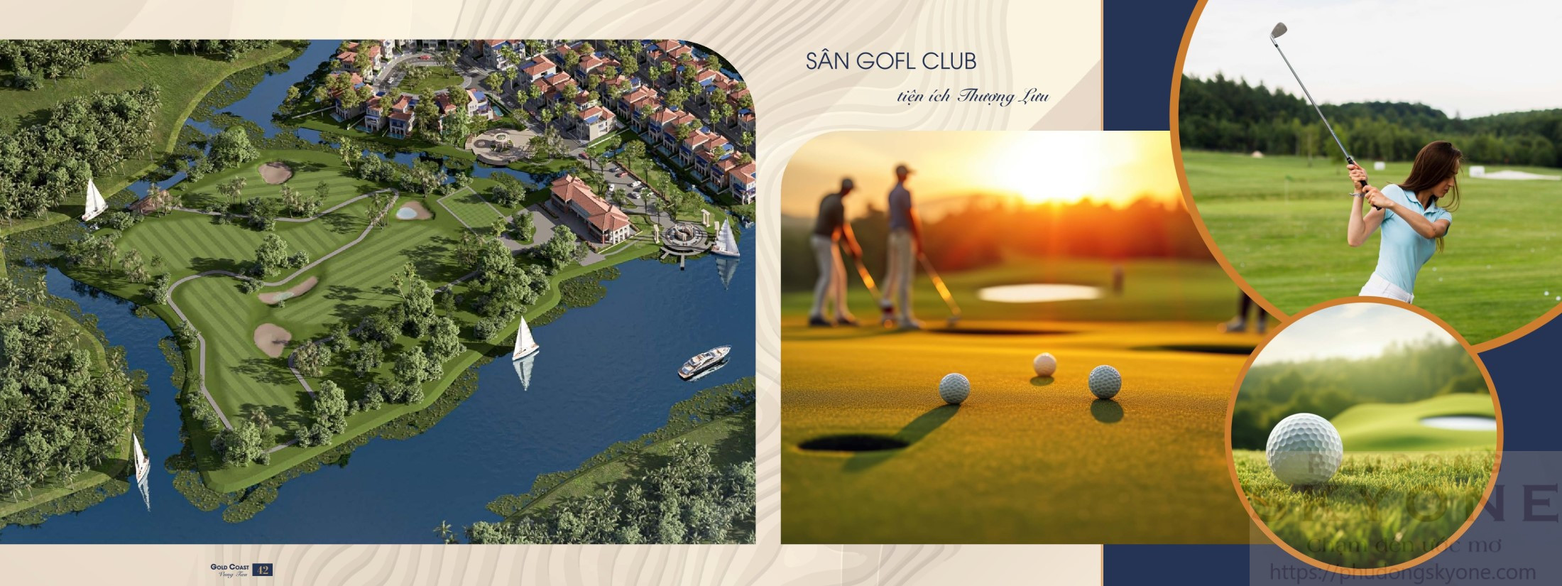 Tiện ích Gold Coast Vũng Tàu - Sân Golf Thượng Lưu