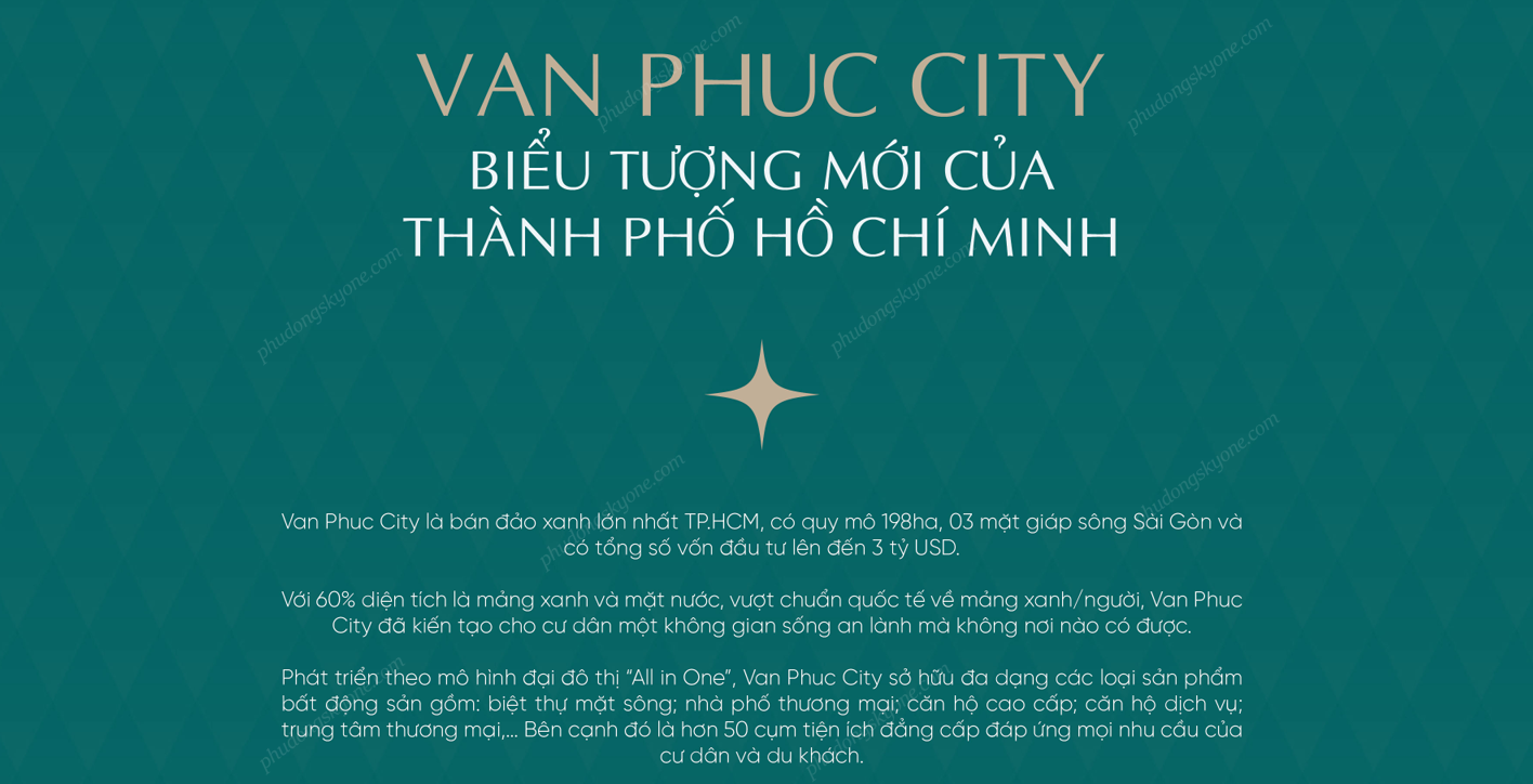 Tổng Quan Vạn Phúc City