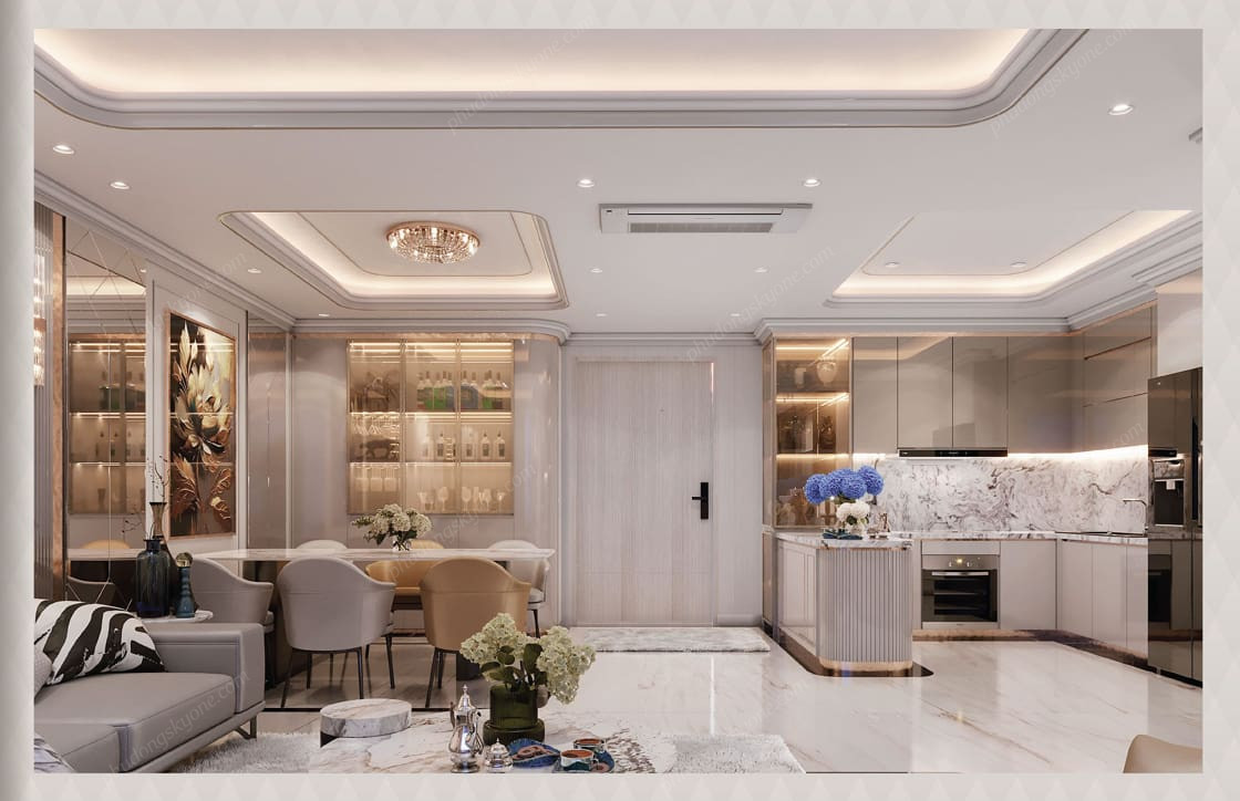 Nội Thất Căn Hộ Diamond Sky Vạn Phúc City (13)