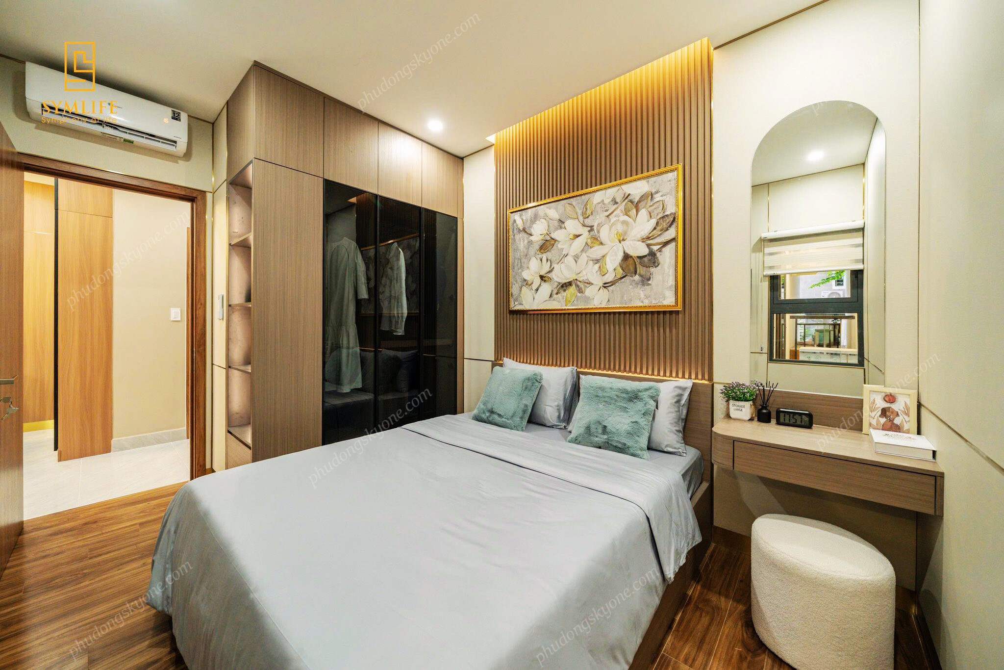Căn hộ mẫu Symlife 02PN - Phòng 1