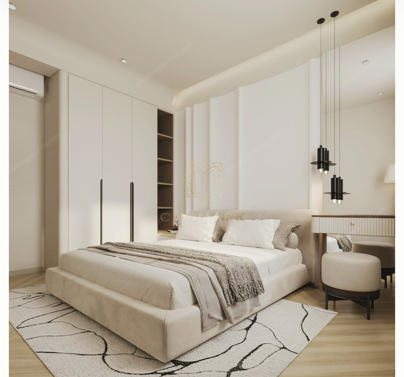 Phòng Ngủ Mẫu ở Maison Grand