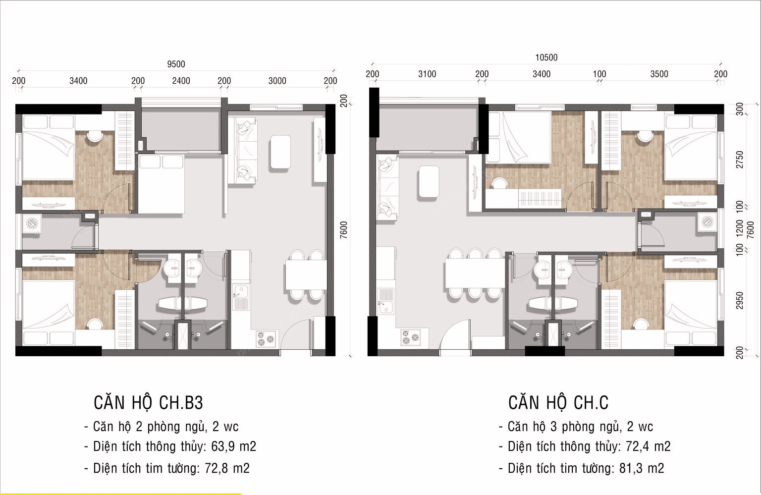 Thiết kế 03PN Ava Center