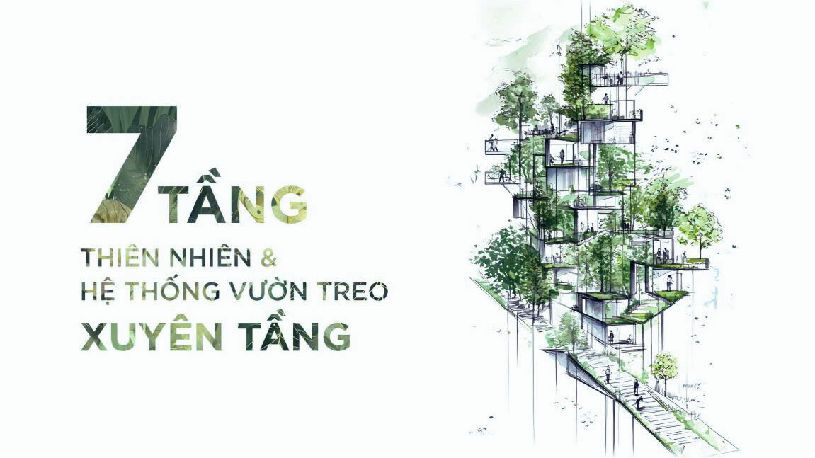 Thiết kế 7 tầng căn hộ Art Stella