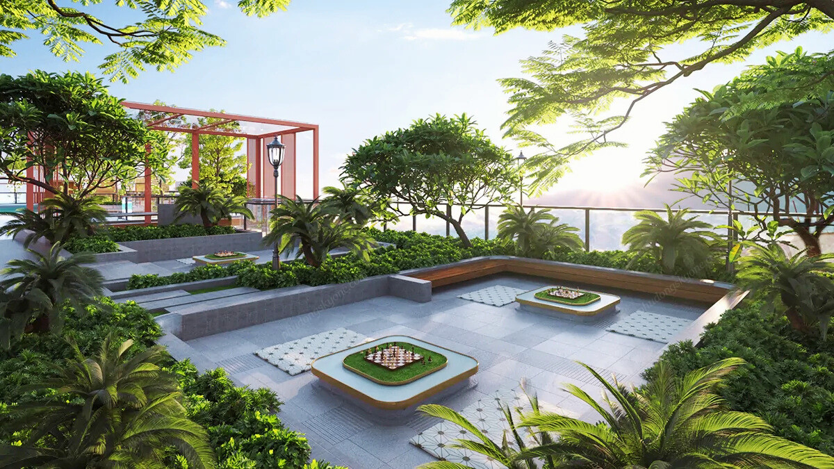 Vườn thiền ở Symlife